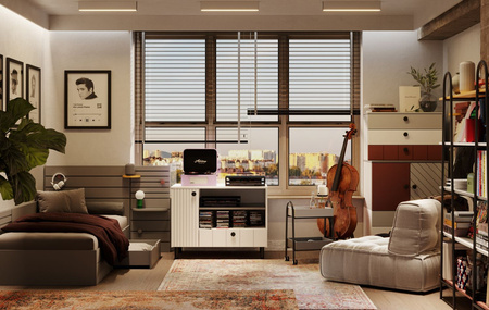 Match - komoda na nóżkach