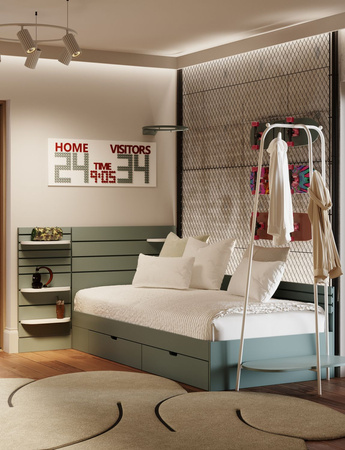 Match - panel łóżka B - boczny